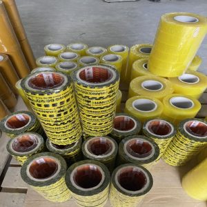 Băng dính logo hàng dễ vỡi lõi giấy 5mm 1