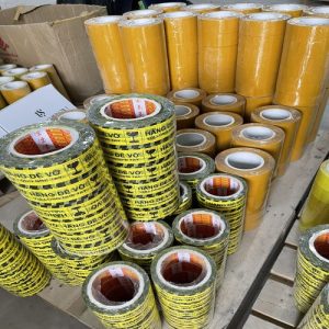 Băng dính logo hàng dễ vỡi lõi giấy 5mm 3