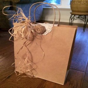 Túi giấy kraft nâu H2 1