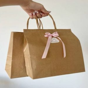 Túi giấy kraft nâu N34B 2