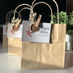 Túi giấy kraft nâu N34B 3