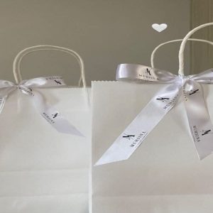 Túi giấy kraft trắng M08 2