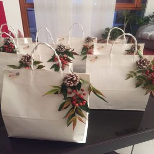 Túi giấy kraft trắng M16C