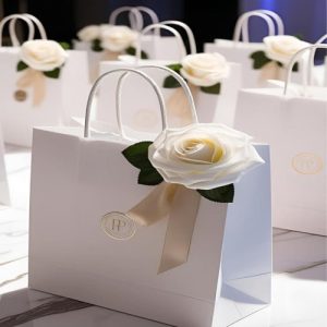 Túi giấy kraft trắng M16C 1