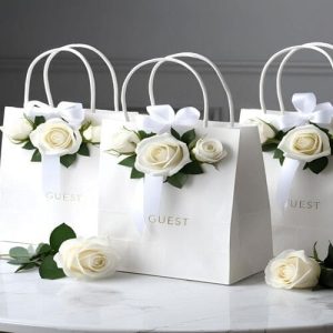 Túi giấy kraft trắng M16C 2